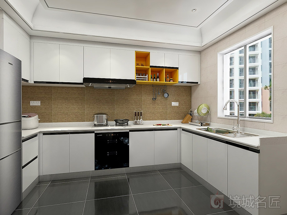 現代風格櫥柜效果圖—X0019